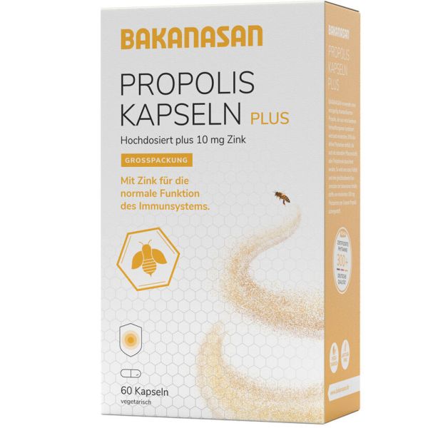 Bakanasan Propolis Kapseln Plus 60 Stück