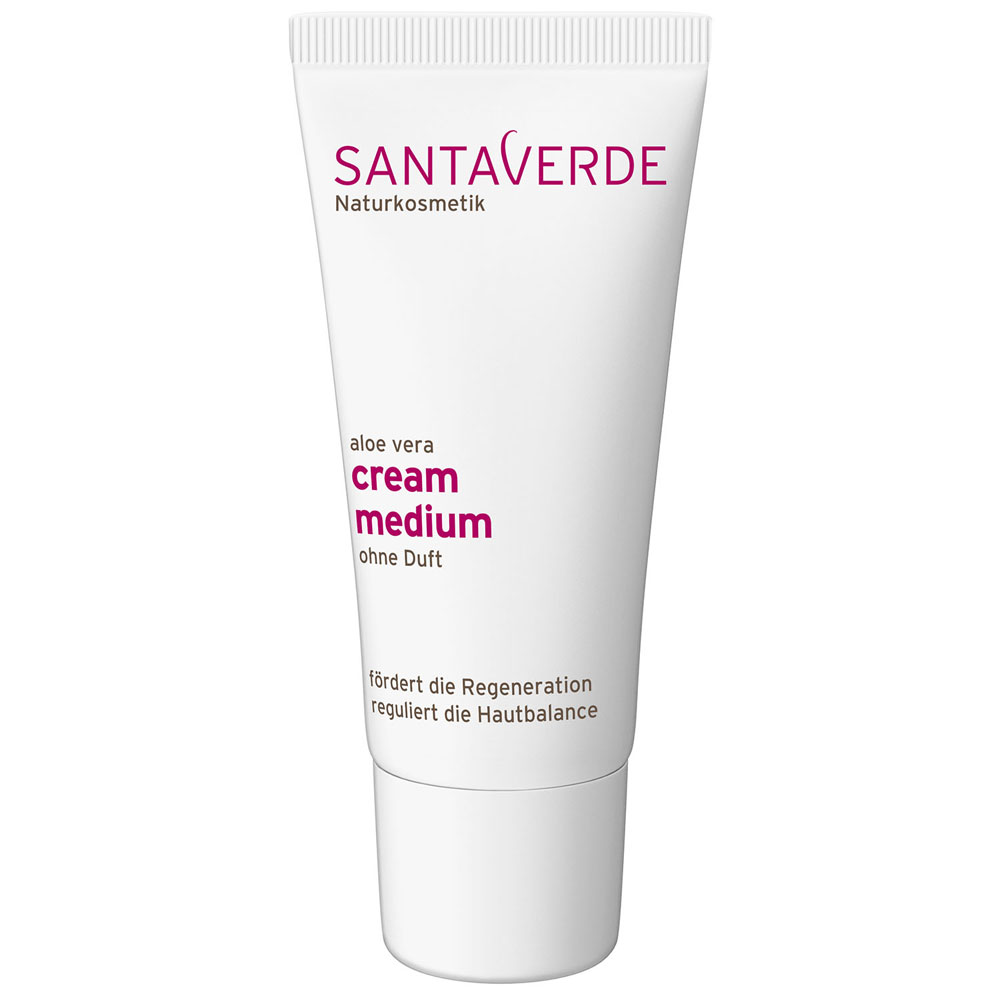 Santaverde crème moyenne sans parfum 30 ml - Soins de jour