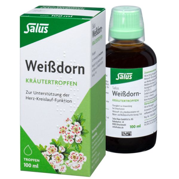 Salus Weißdorn-Kräutertropfen bio 100ml