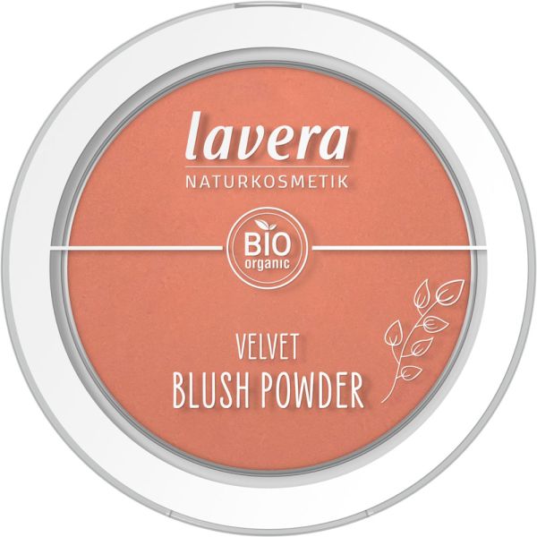 Lavera VeLvet BLush Powder Rosy Peach 01 apricot