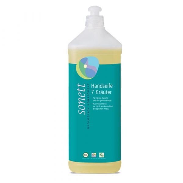 Sonett Handseife 7 Kräuter 1 Liter