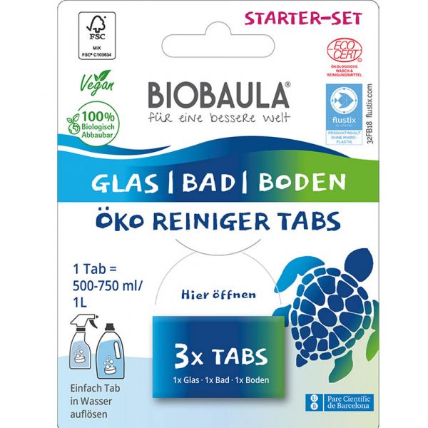 Biobaula Starter-Set Reiniger Tabs Biobaula Starter-Set Reiniger Tabs