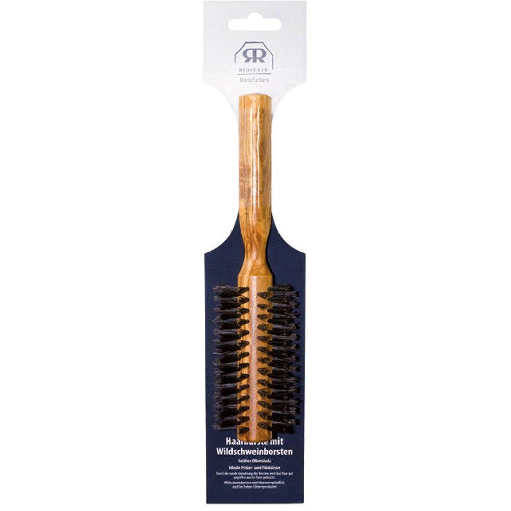Redecker Brosse à cheveux Olive Ronde Soie - Redecker