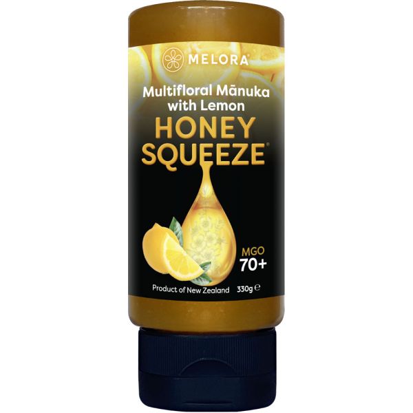 Melora Manuka-Honig MGO 70+ Zitrone Squeeze