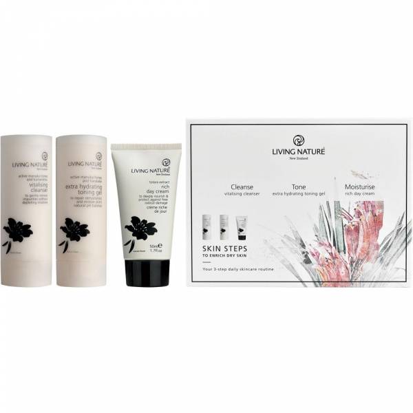 Living Nature SKIN STEP to nurture dry skin