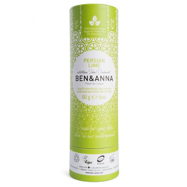 Ben & Anna Deodorant Papertube Persian Lime