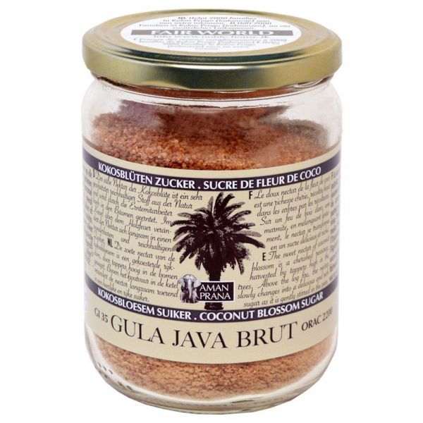 Amanprana Gula Java Brut 310g Amanprana Gula Java Brut 310g