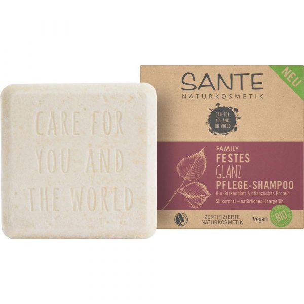 Sante Sante Festes Glanz Pflege-Shampoo Bio-Birkenblatt & pflanzliches Protein