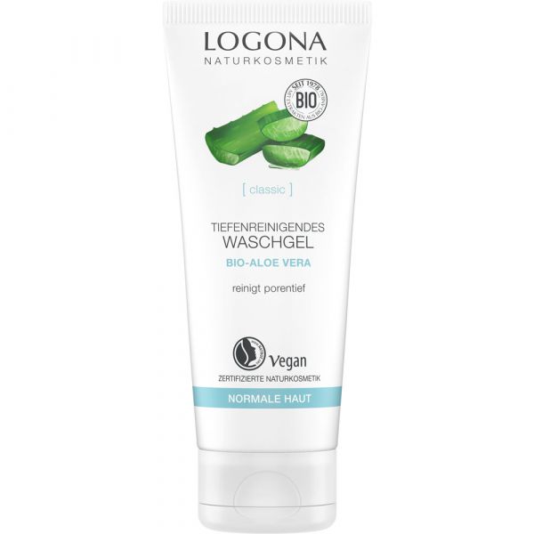 Logona Tiefenreinigendes Waschgel  Bio-Aloe Vera