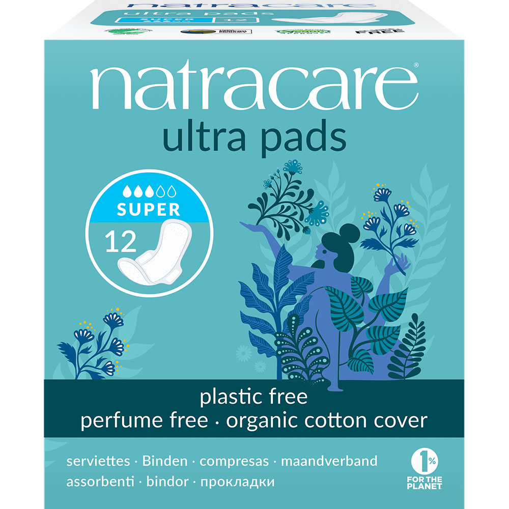 Natracare Ultra avec ailes Super 12 Stk. - Natracare