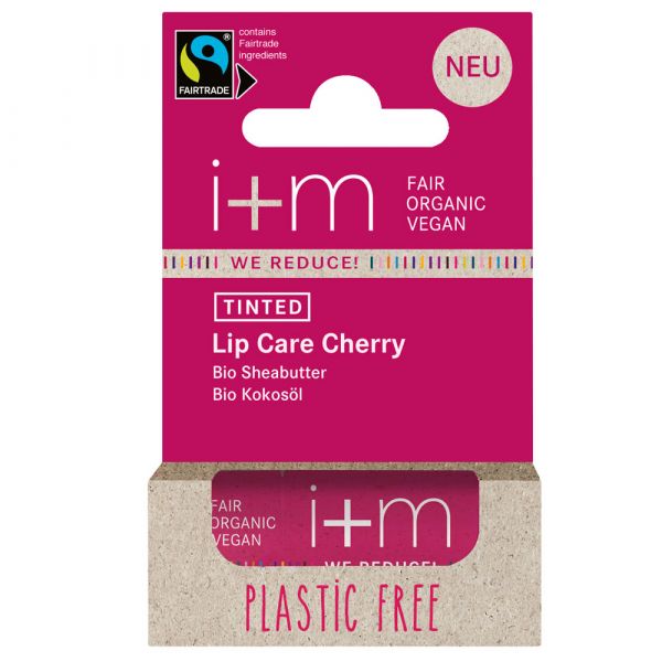 I+M WE REDUCE  Tinted Lip Care Cherry Lippenpflege