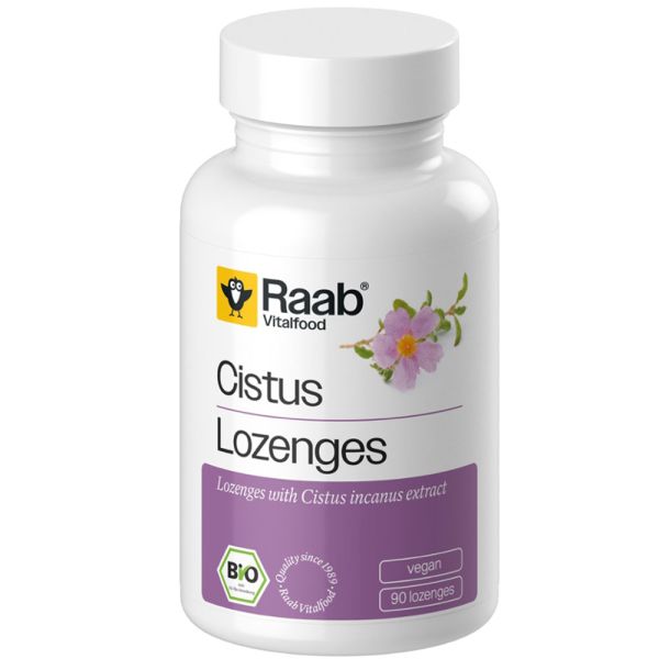 Raab Vitalfood Cistus Pastillen Dose bio