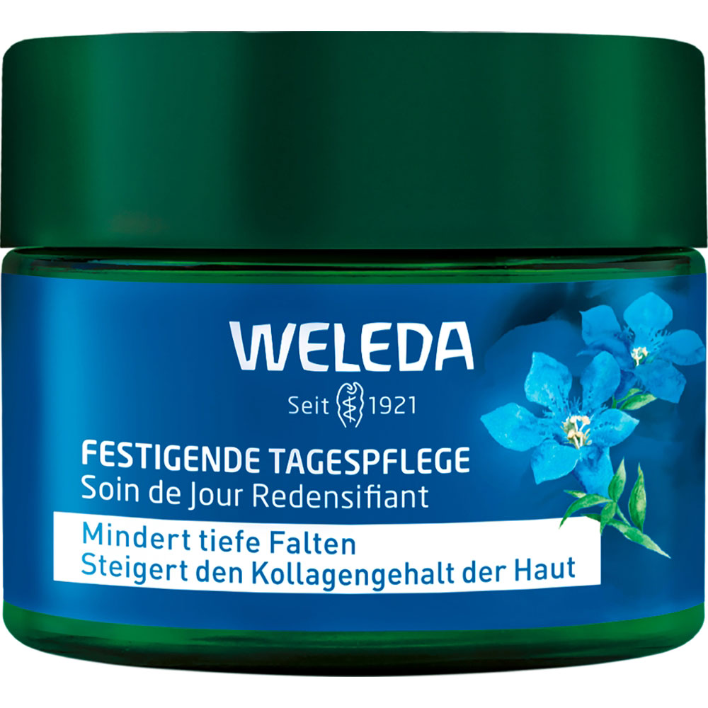 WELEDA Trattamento da giorno rassodante Genziana Blu e Stella Alpina