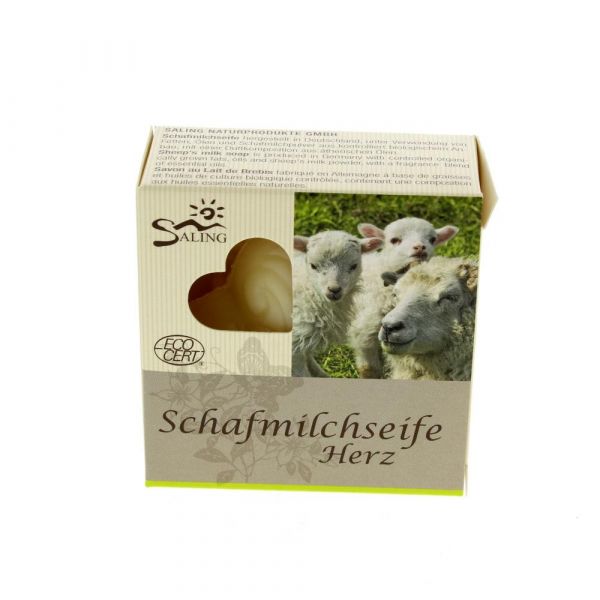 Saling Schafmilchseife Herz