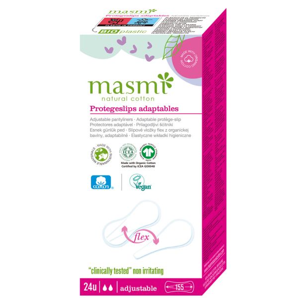 Masmi Bio Slipeinlagen Flex Masmi Bio Slipeinlagen Flex