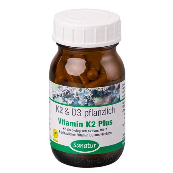 Sanatur Vitamin K2 Plus Vitamin D3