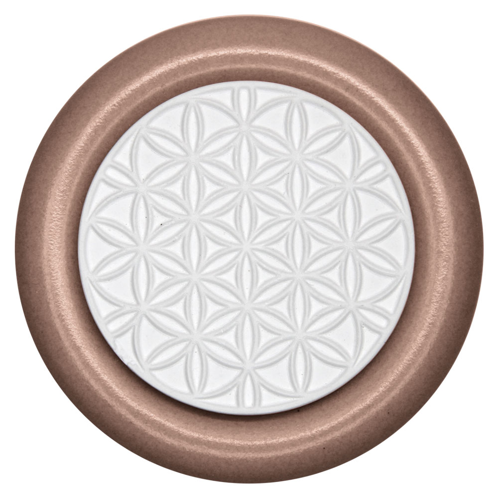 Pierre odorante Farfalla Méditation avec assiette - Parfum d'intérieur