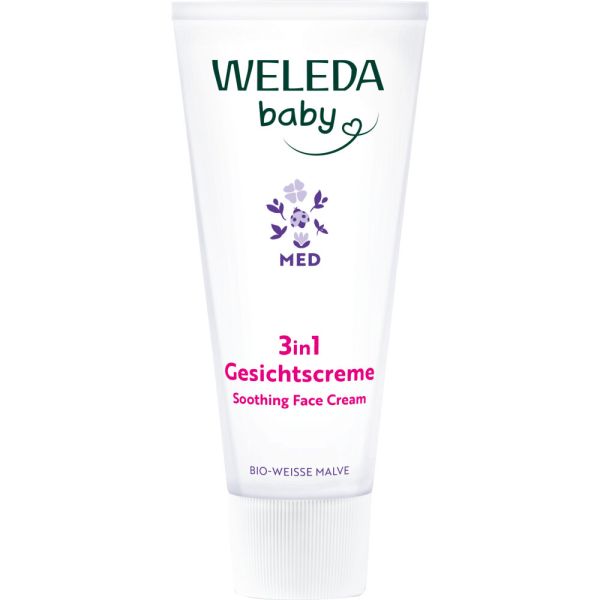 WELEDA MED 3in1 Gesichtscreme Weiße Malve