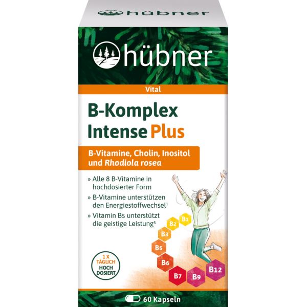 hübner® B-Komplex Intense Plus 60 Kapseln