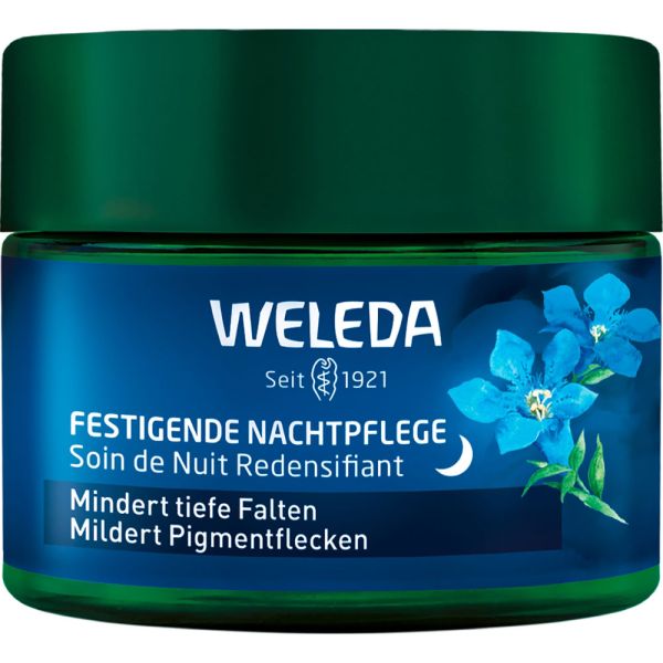 WELEDA Festigende Nachtpflege Blauer Enzian & Edelweiss WELEDA Festigende Nachtpflege Blauer Enzian & Edelweiss