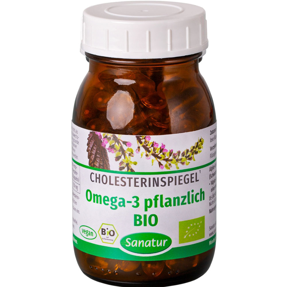 Sanatur Oméga-3 végétal BIO gélules 53 g - Sanatur