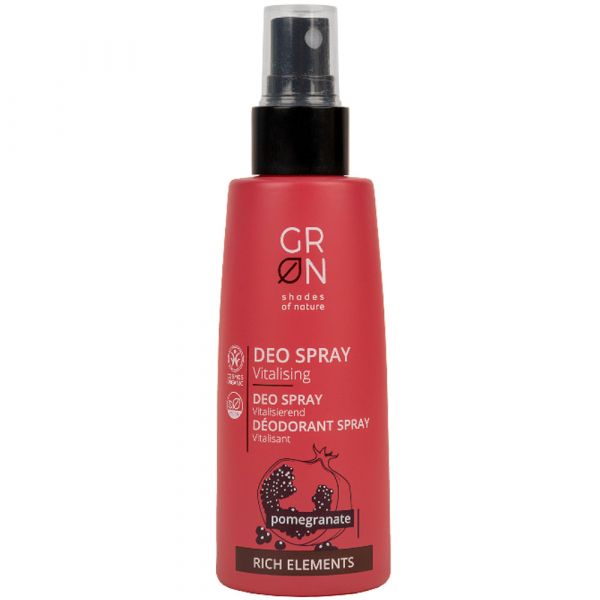 Grön Deo Spray Pomegranate