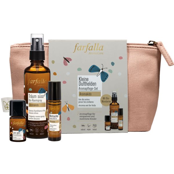 Farfalla Kleine Dufthelden Aromapflege-Set Aromakids Farfalla Kleine Dufthelden Aromapflege-Set Aromakids