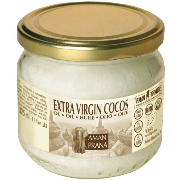 Amanprana Kokos Öl nativ extra 325ml Amanprana Kokos Öl nativ extra 325ml