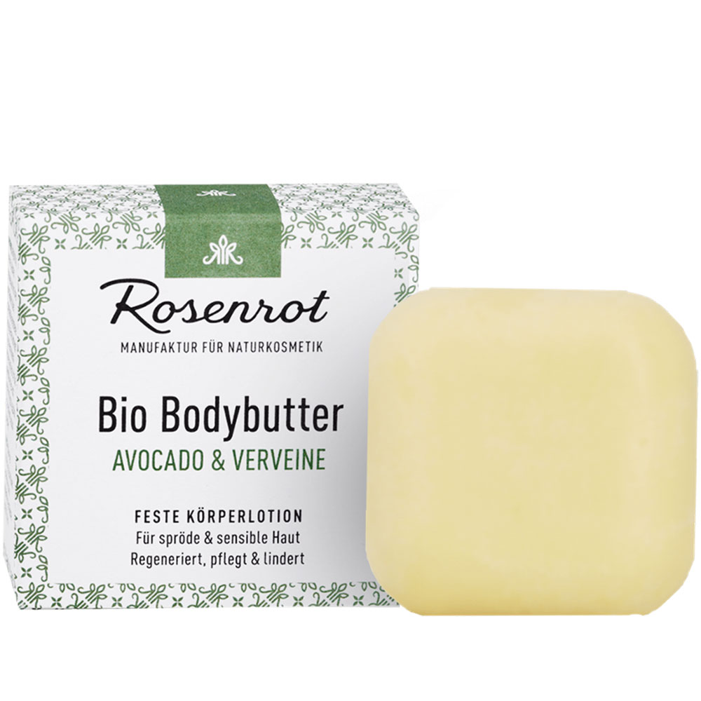 Rosenrot Beurre corporel Avocat & Verveine 70 g - Soins de la peau
