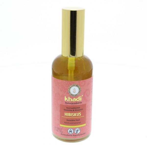 Khadi Gesichts & Körperöl Hibiscus 100ml
