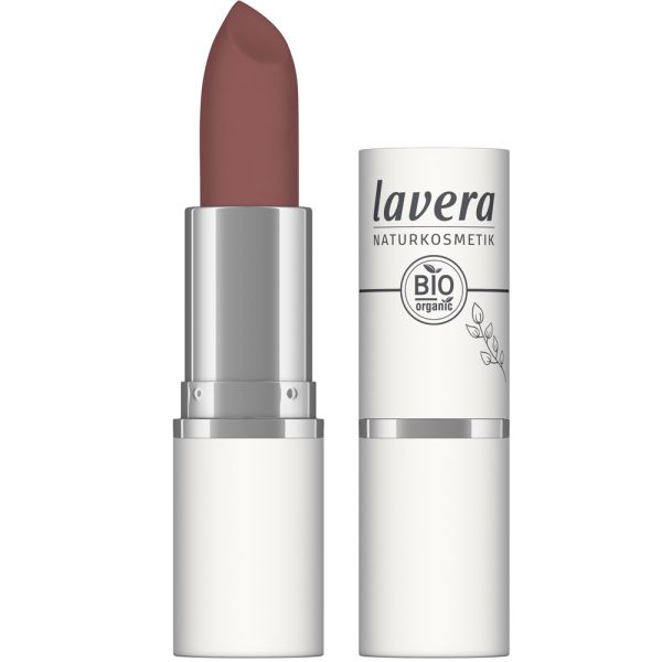 Lavera Velvet Matt Lipstick Auburn Brown 02