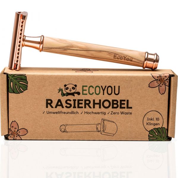 ECOYOU Damenrasierhobel Rose