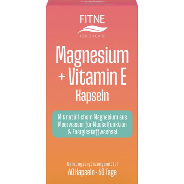 Fitne Magnesium + Vitamin E Kapseln