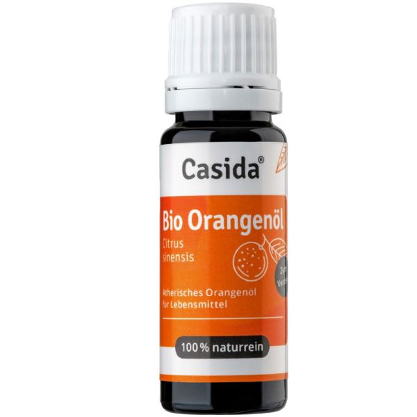 Casida Orangenöl BIO zum Verzehr innerlich Casida Orangenöl BIO zum Verzehr innerlich