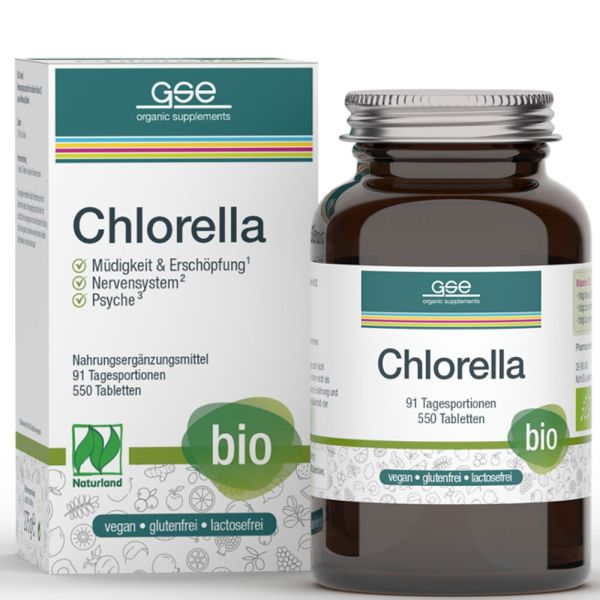 GSE Bio Chlorella Tabletten 550 Stück