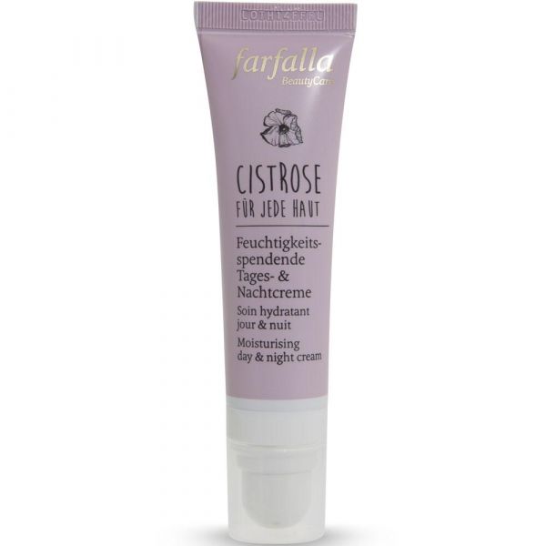 Farfalla Cistrose Für jede Haut Feuchtigkeitsspendende Tag- und Nachtcreme 30ml
