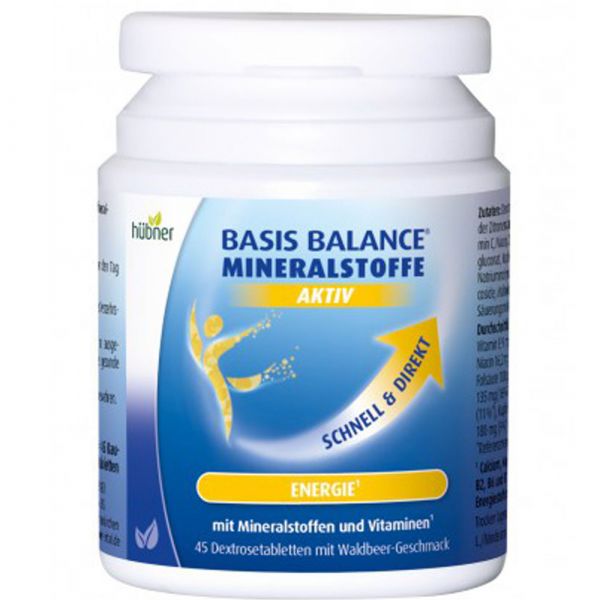 Hübner Basis Balance Mineralstoffe Aktiv Dextrosetabletten