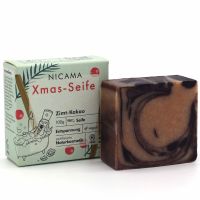 NICAMA Weihnachtsseife Zimt-Kakao