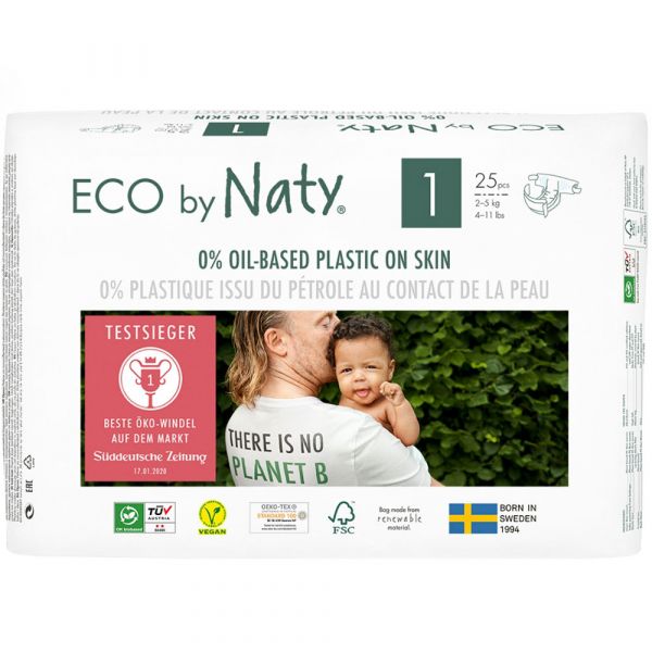 Naty Eco Windel Größe 1 2-5 kg