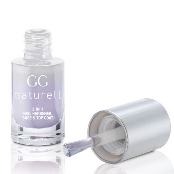 GG naturell 3 in 1 Nail Hardener, Base & Top Coat