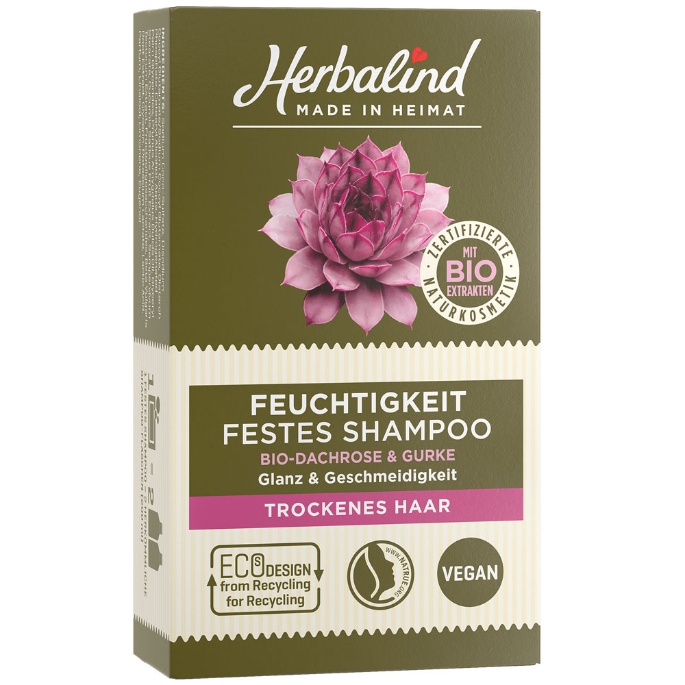 Herbalind shampooing solide humidité 100 g - Herbalind