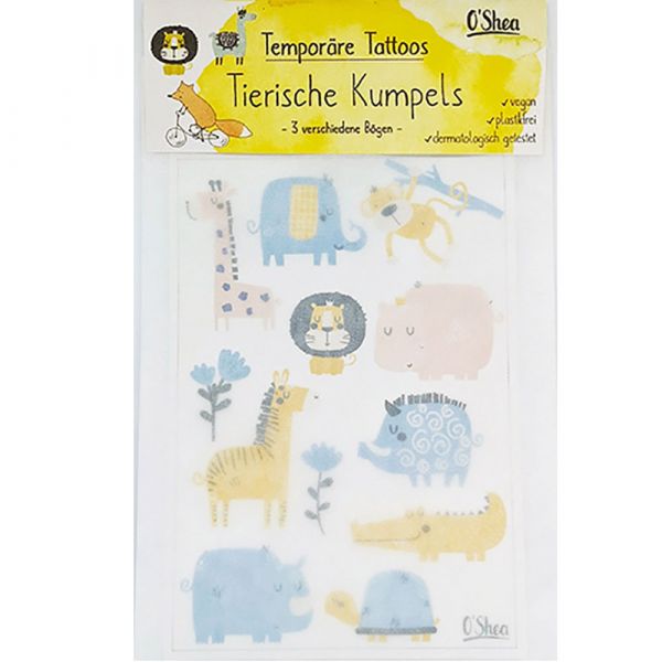 Lipfein Tattoo Kollektion Tier Kumpels Lipfein Tattoo Kollektion Tier Kumpels