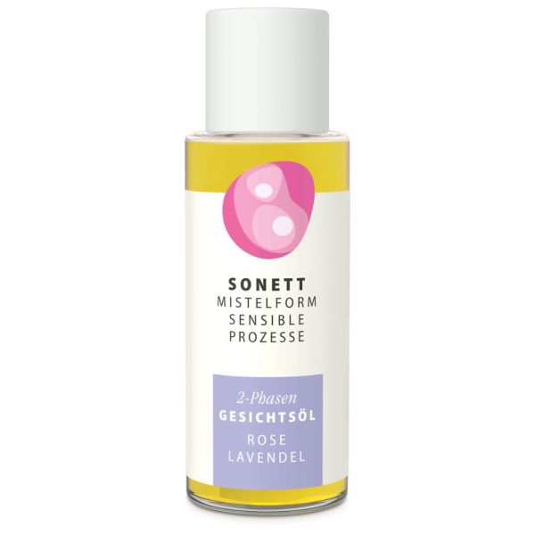 Sonett 2-Phasen Gesichtsöl Rose-Lavendel