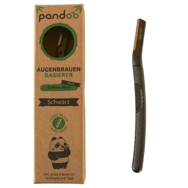 pandoo Augenbrauenrasierer Schwarz
