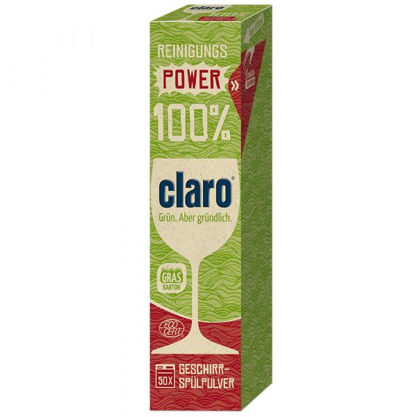 claro 100% Geschirrspülpulver claro 100% Geschirrspülpulver