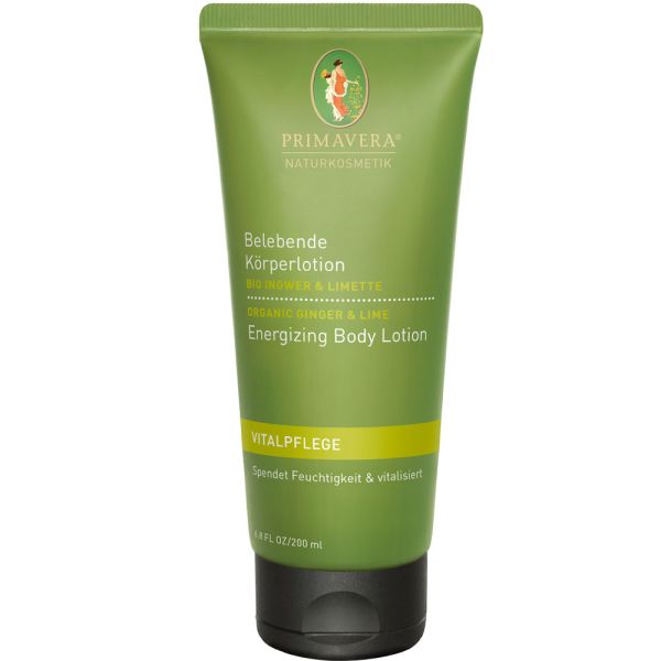 Primavera Belebende Körperlotion Ingwer Limette 200ml