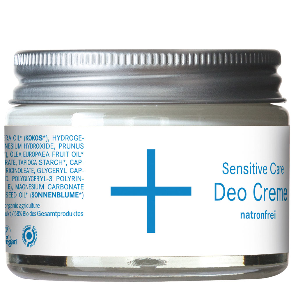 PonyHütchen Sensitive Deocreme Ohne Natron - Feste Deocreme Vegan, Ohne Alu, Made In Germany
