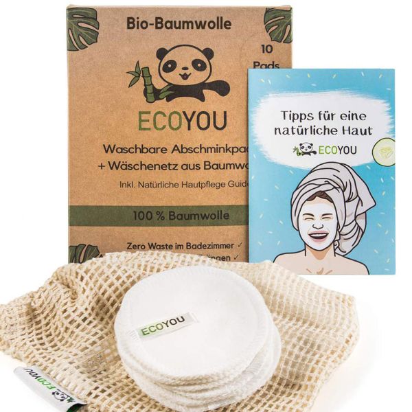 ECOYOU Abschminkpads ECOYOU Weiß