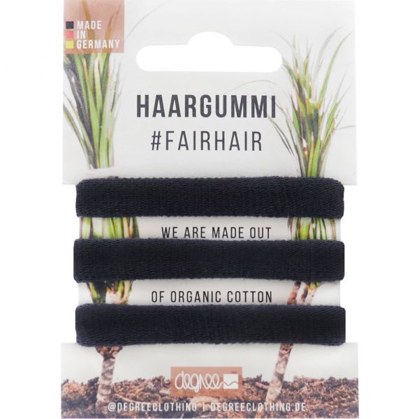 Degree Haargummi schwarz Blister