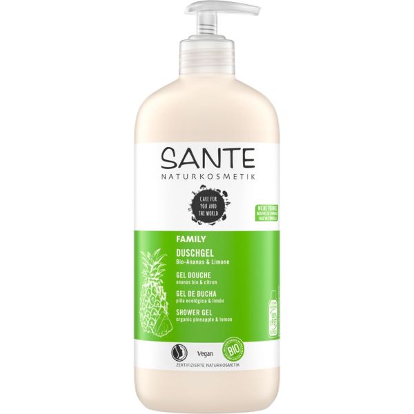 Sante FAMILY Duschgel Bio-Ananas & Limone 500ml